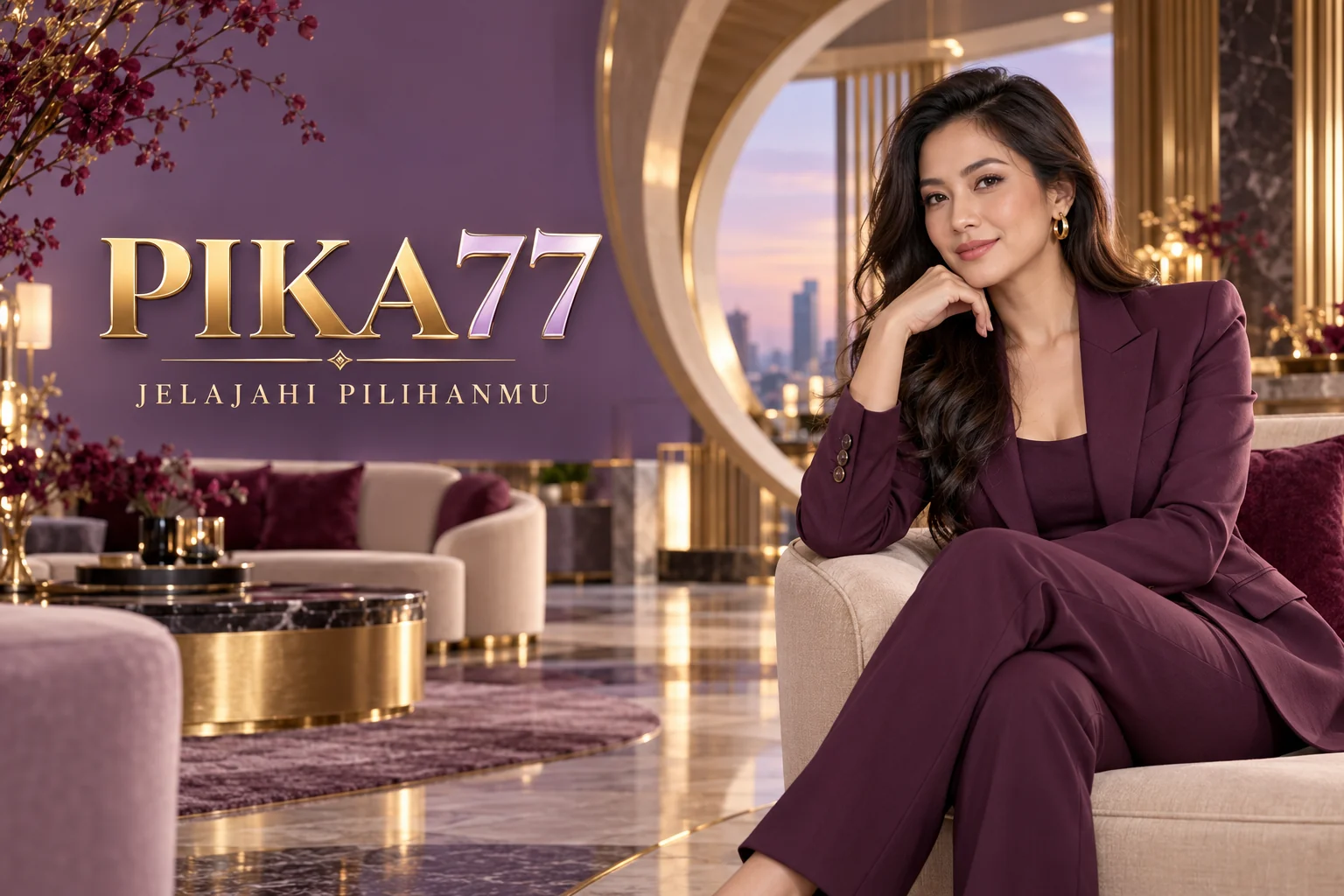 PIKA77 Jelajahi Pilihanmu bersama model dewasa di studio ungu emas